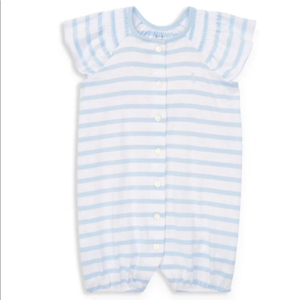 NWT Ralph Lauren infant striped romper